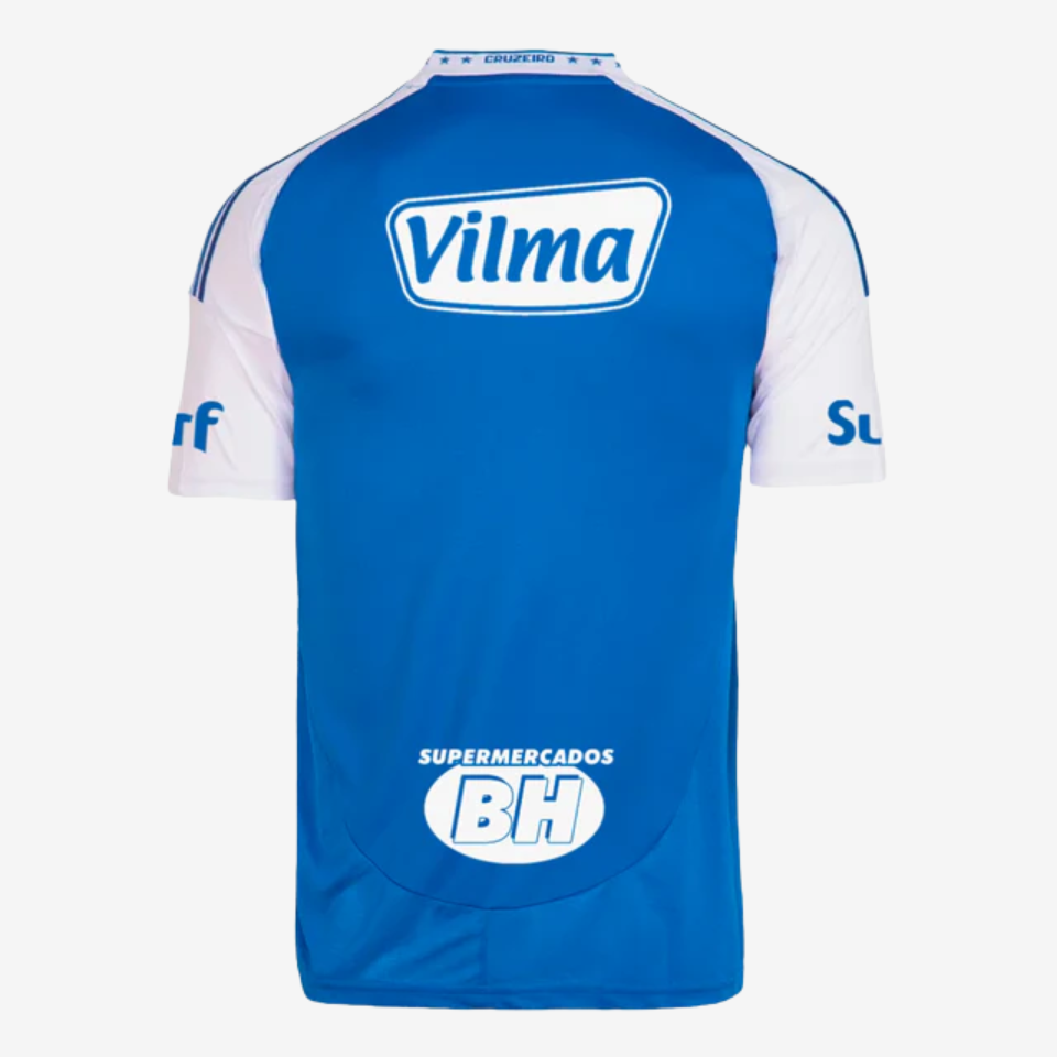 Camisa adidas Cruzeiro 2025/26 I Torcedor Com Patrocínios
