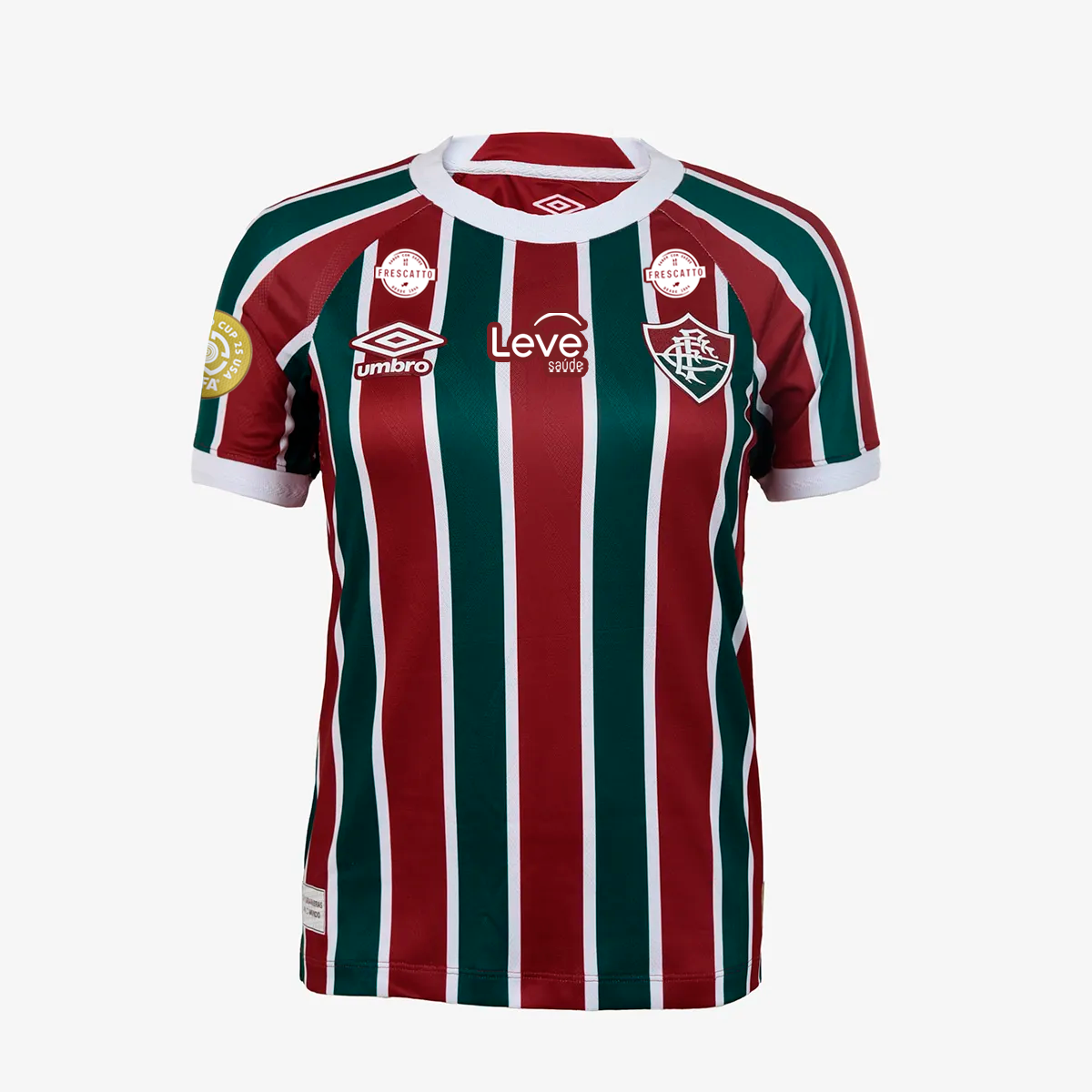 Camisa Feminina Umbro Fluminense 2025/26 I Torcedor Com Patrocinios
