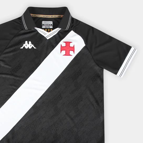 Camisa Feminina Kappa Vasco da Gama 2025/26 I Torcedor