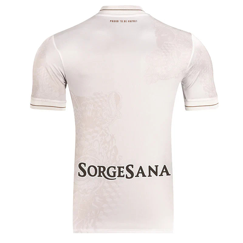 Camisa Napoli 2025/26 II Torcedor EA7 Masculino BegĂȘ