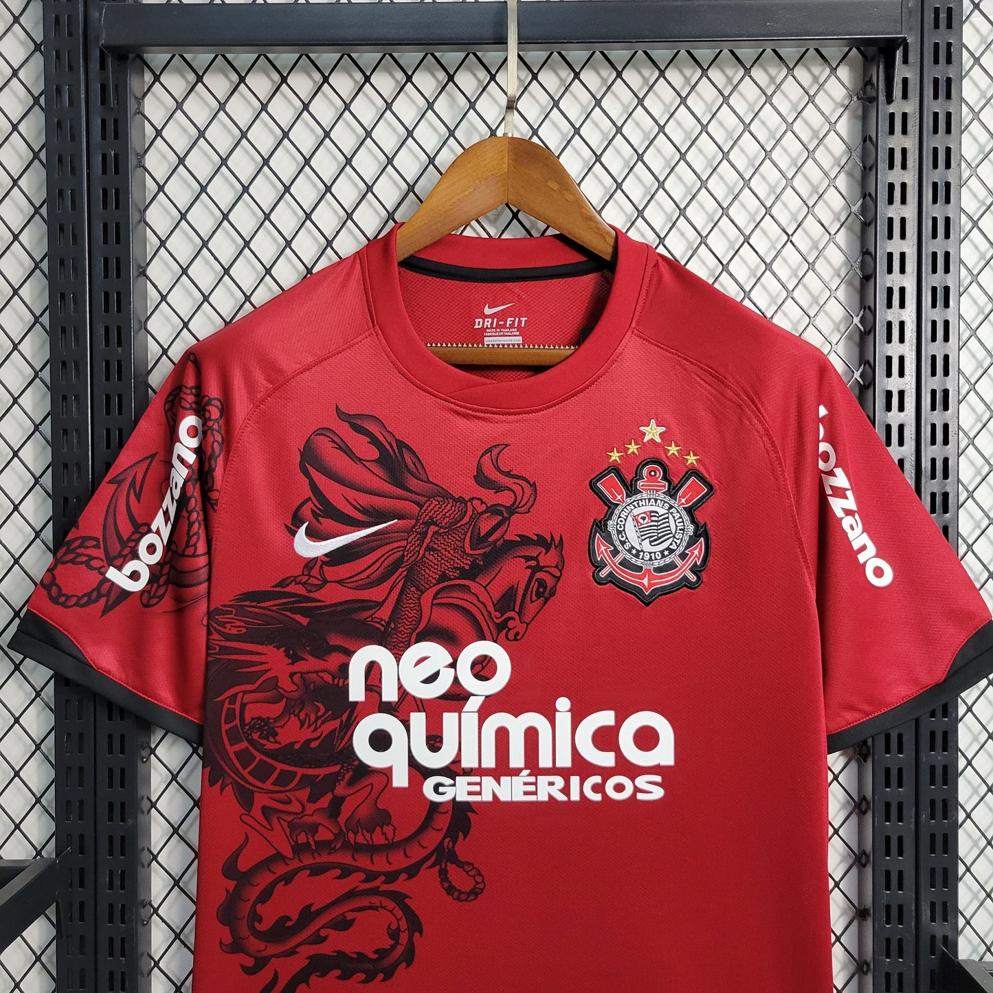 Camisa Corinthians III 11/12 - Retrô Vemelho