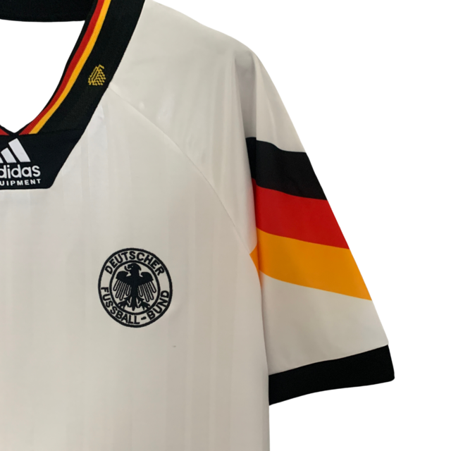 Camisa Retrô Seleção da Alemanha I 1992 Adidas