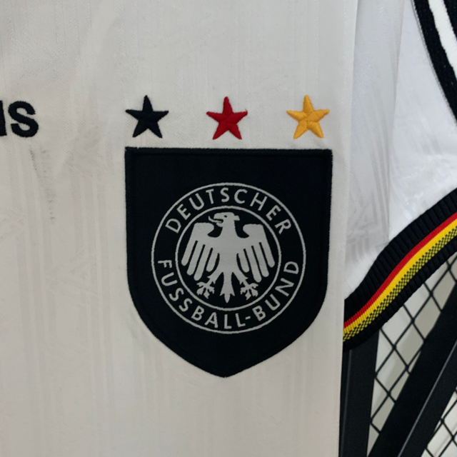 Camisa Retrô Seleção da Alemanha I 1996 Adidas