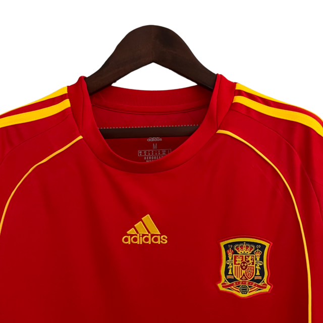 Camisa Retrô Seleção da Espanha 2008 Adidas