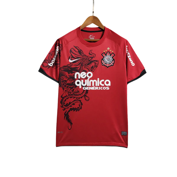 Camisa Corinthians III 11/12 - Retrô Vemelho