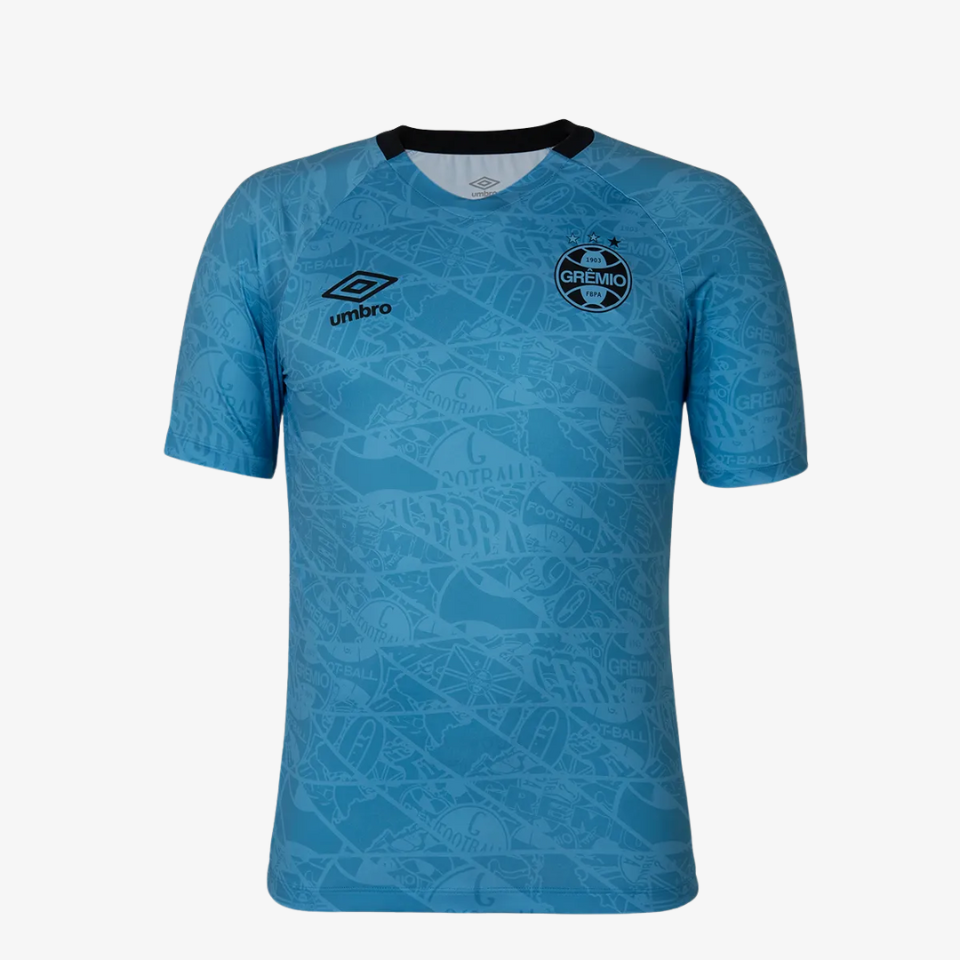 Camisa Aquecimento Umbro Grêmio 2025/26 Torcedor