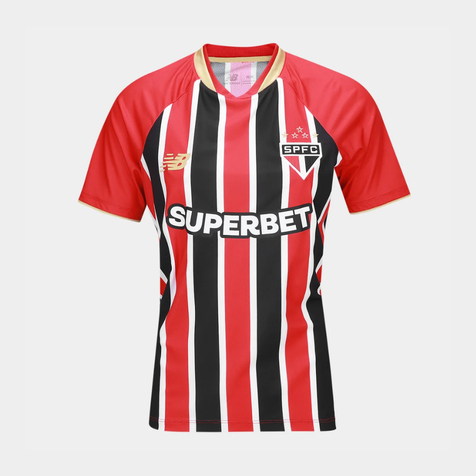 Camisa Feminina New Balance São Paulo 2025/26 II Torcedor