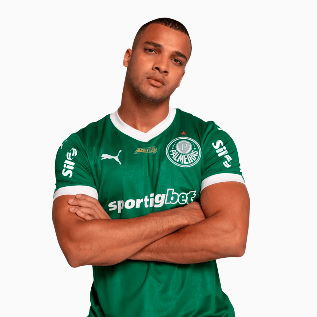 Camisa Puma Palmeiras 2025/26 I Torcedor Com Patrocínios