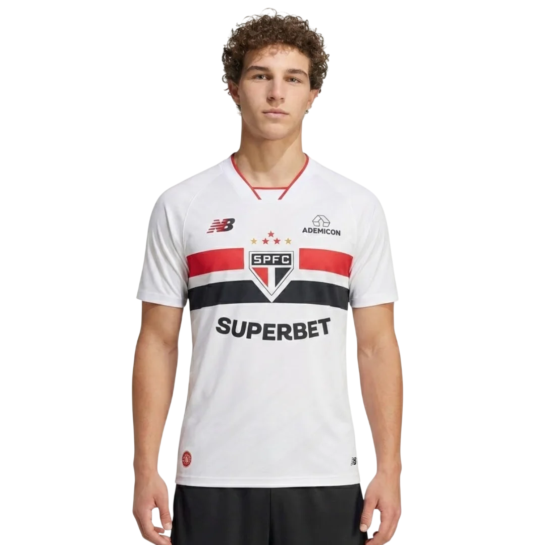 Camisa São Paulo Home 26/27 - New Balance Jogador Masculina