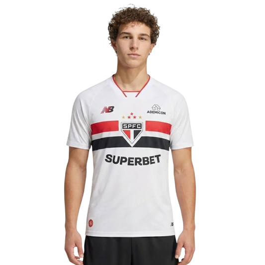 Camisa São Paulo Home 26/27 - New Balance Jogador Masculina