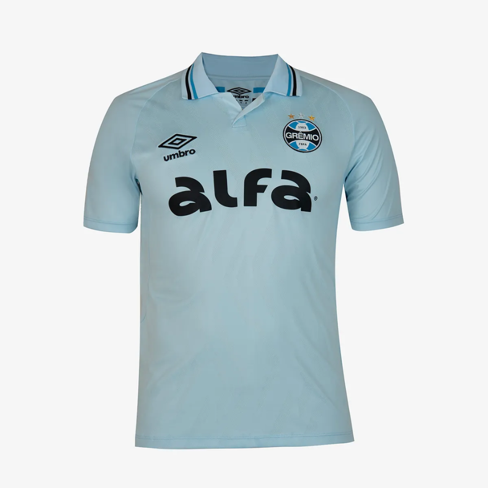 Camisa Umbro Grêmio 2025/26 II Torcedor Celeste
