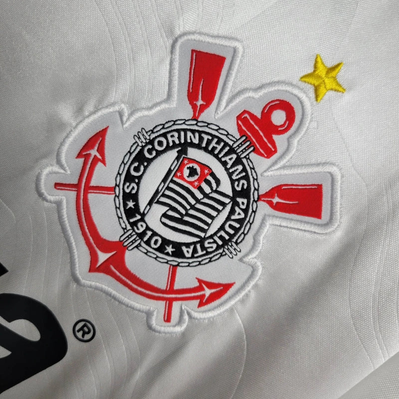 Camisa Corinthians Fora 1994 - Retrô Branca