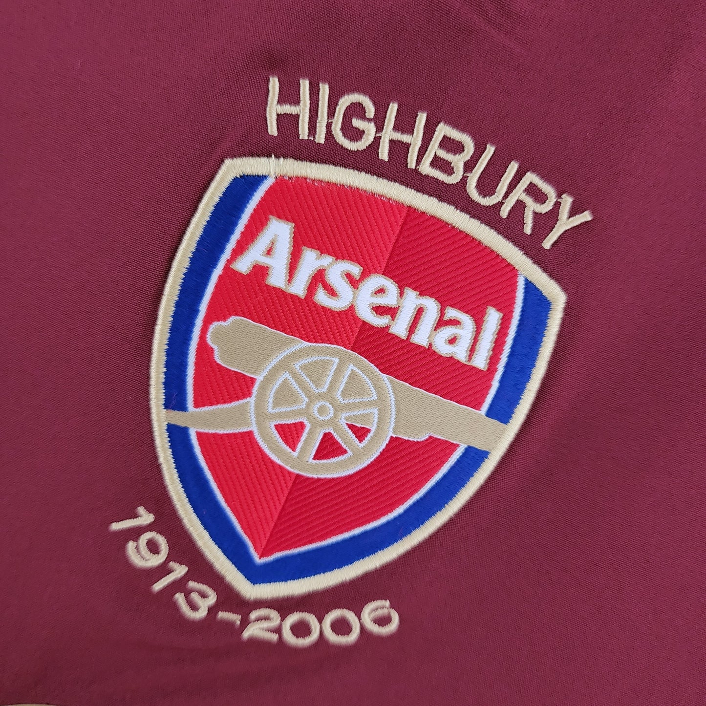 Camisa Manga Longa Arsenal 05/06 Nike Bordo