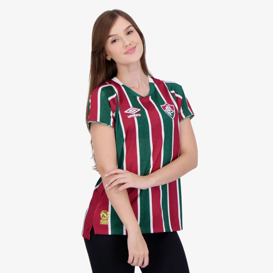 Camisa Feminina Umbro Fluminense 2024/25 I Torcedor