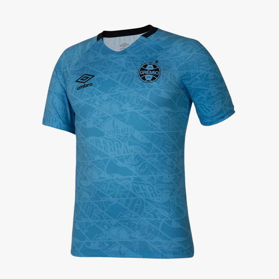 Camisa Aquecimento Umbro Grêmio 2025/26 Torcedor