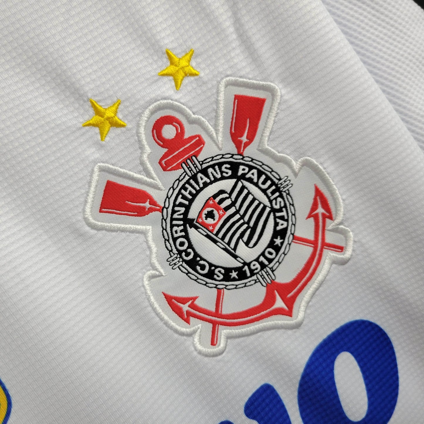 Camisa Corinthians Fora 1999 - Retrô Branca