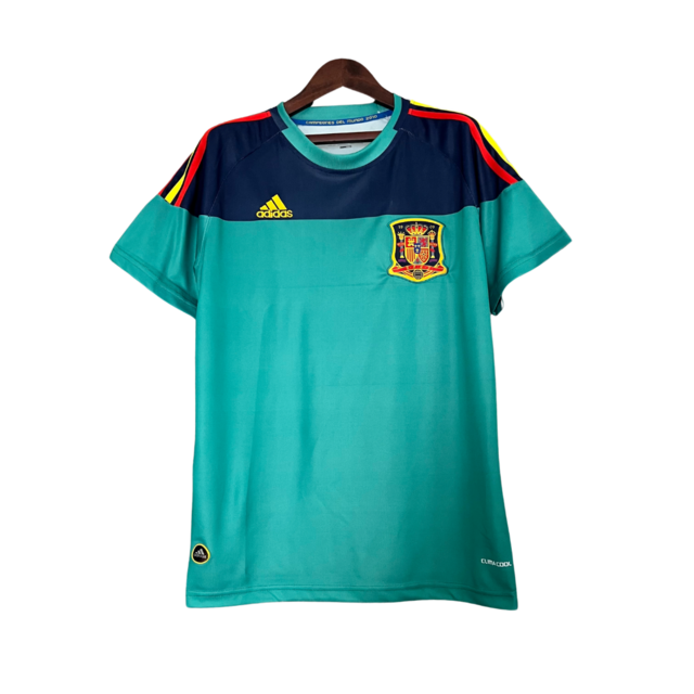 Camisa Retrô Seleção da Espanha Goleiro 2010 Adidas
