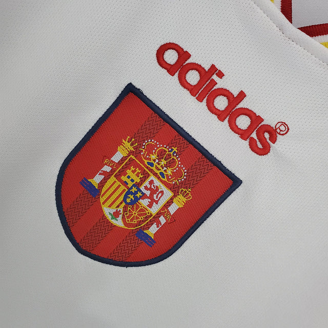 Camisa Retrô Seleção da Espanha 1996 Adidas