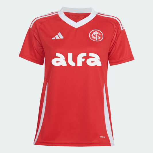 Camisa Feminina adidas Internacional 2025/26 I Torcedor Com Patrocínios