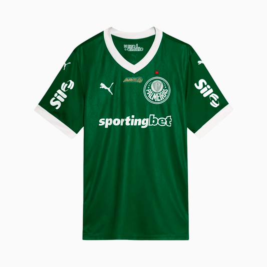 Camisa Puma Palmeiras 2025/26 I Torcedor Com Patrocínios