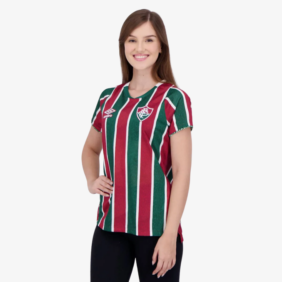 Camisa Feminina Umbro Fluminense 2024/25 I Torcedor