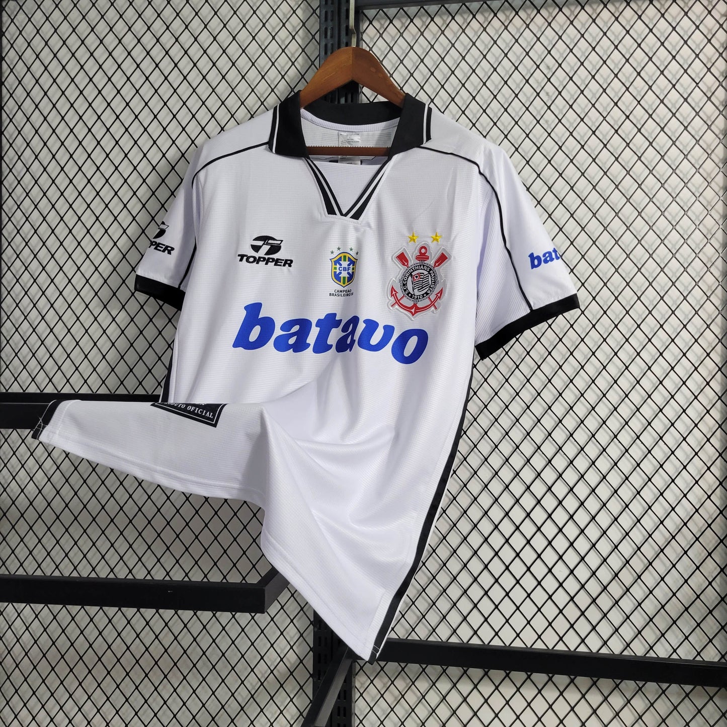 Camisa Corinthians Fora 1999 - Retrô Branca