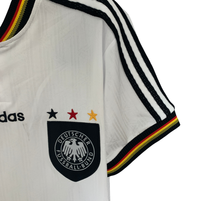 Camisa Retrô Seleção da Alemanha I 1996 Adidas
