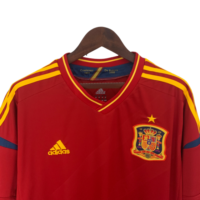 Camisa Retrô Seleção da Espanha I 2012 Adidas