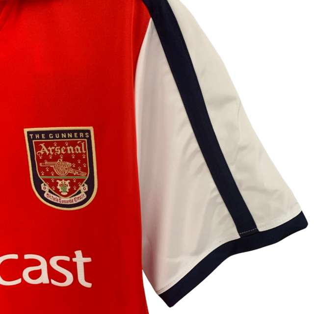 Camisa Arsenal Retrô 2001/2002   Nike