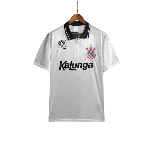 Camisa Corinthians Fora 1994 - Retrô Branca