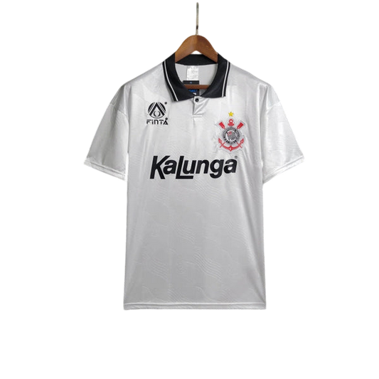 Camisa Corinthians Fora 1994 - Retrô Branca