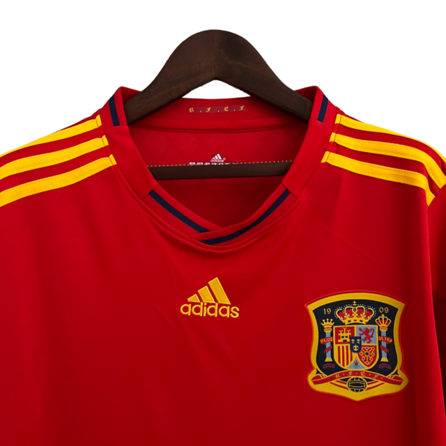 Camisa Retrô Seleção da Espanha 2010 Adidas