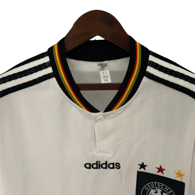 Camisa Retrô Seleção da Alemanha I 1996 Adidas