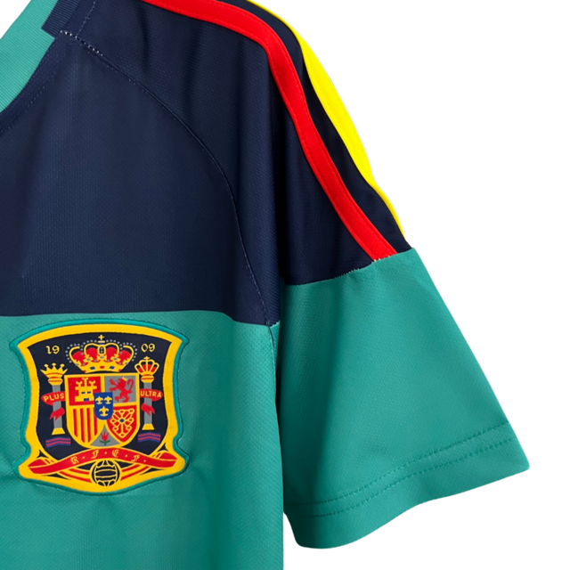 Camisa Retrô Seleção da Espanha Goleiro 2010 Adidas