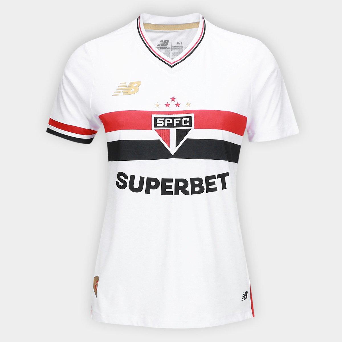 Camisa Feminina New Balance São Paulo 2025/26 I Torcedor