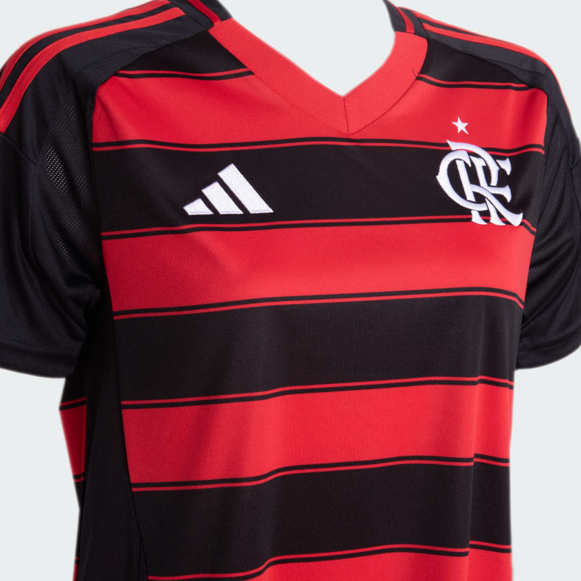 Camisa Feminina Adidas Flamengo 2025/26 I Torcedor