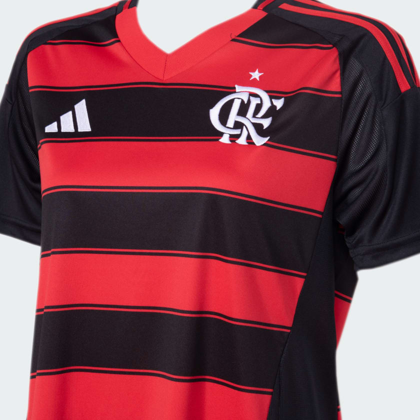 Camisa Feminina Adidas Flamengo 2025/26 I Torcedor