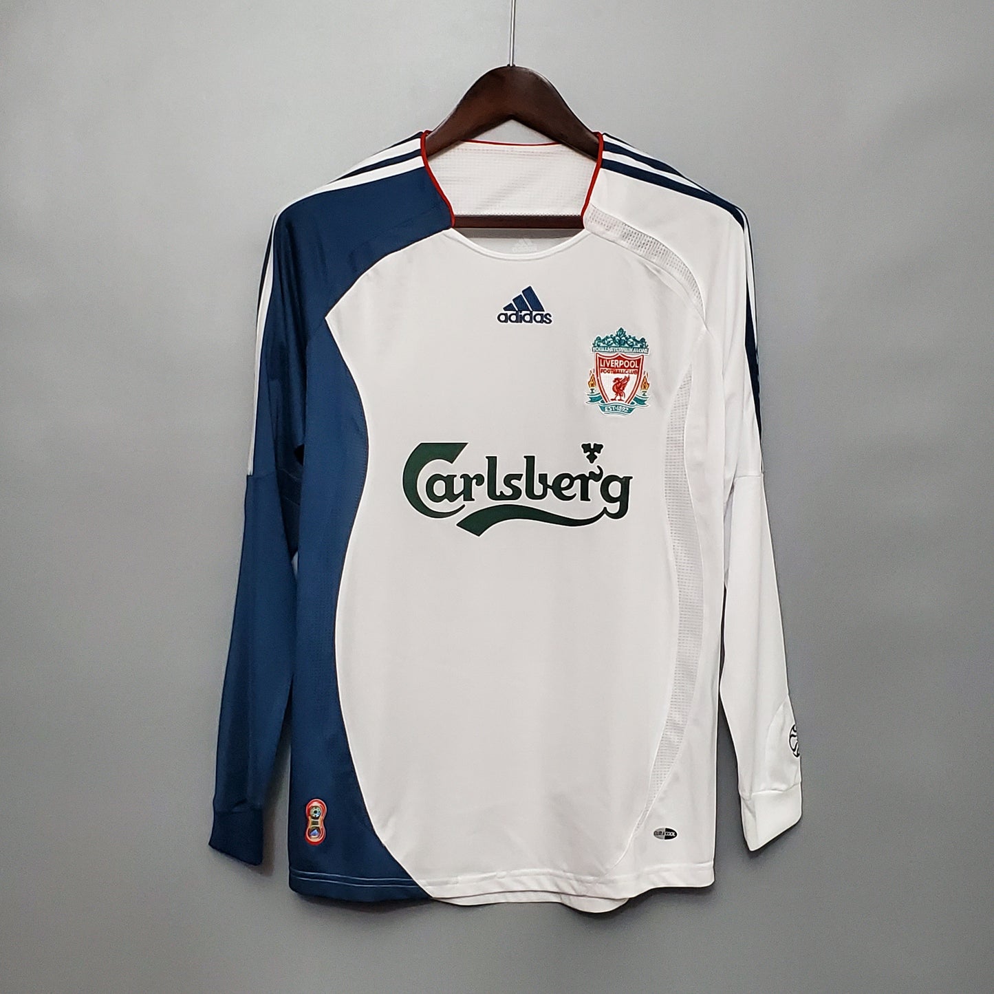 Camisa Manga Longa Liverpool 06/07 Adidas
