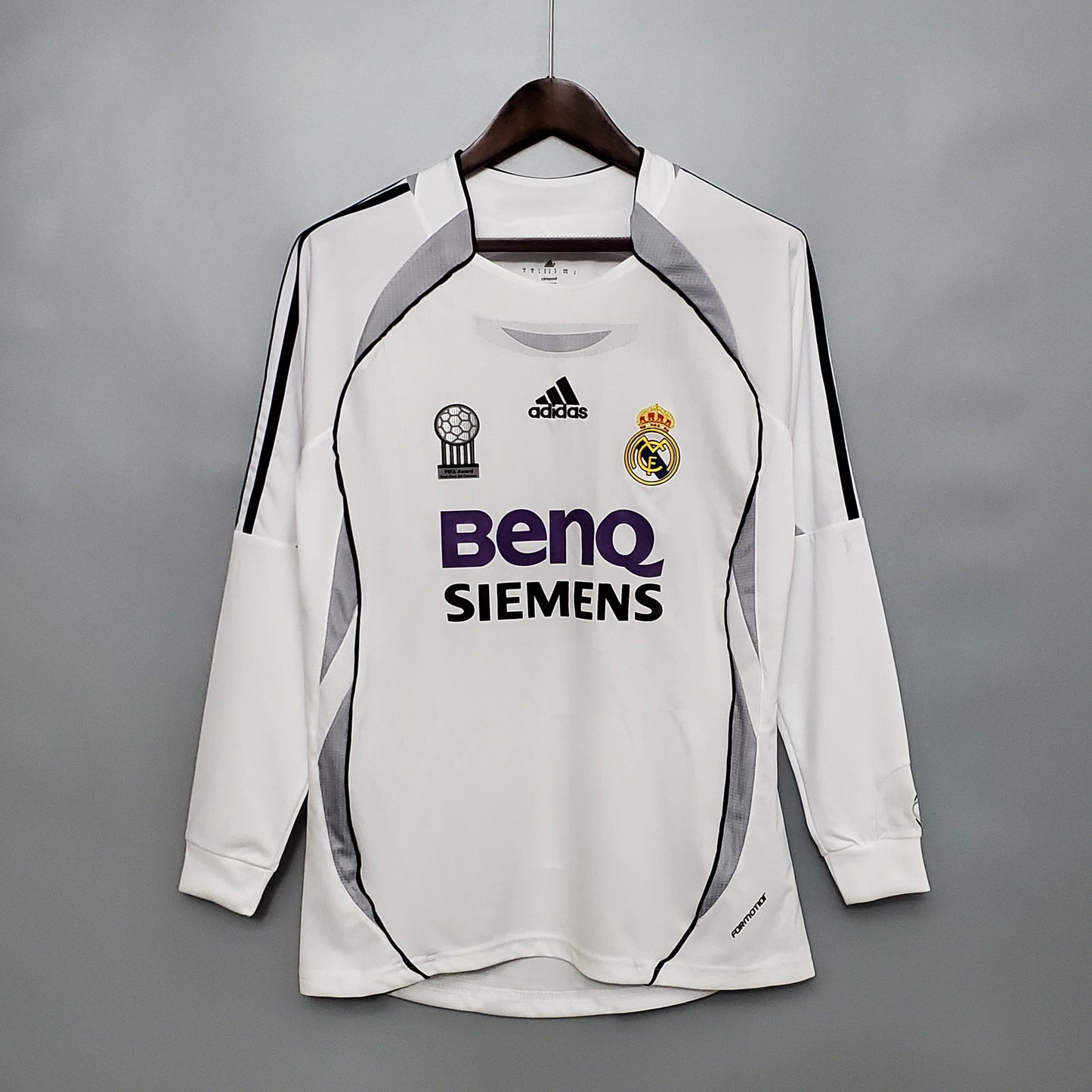 Camisa Manga Longa Real Madrid 06/07 Adidas