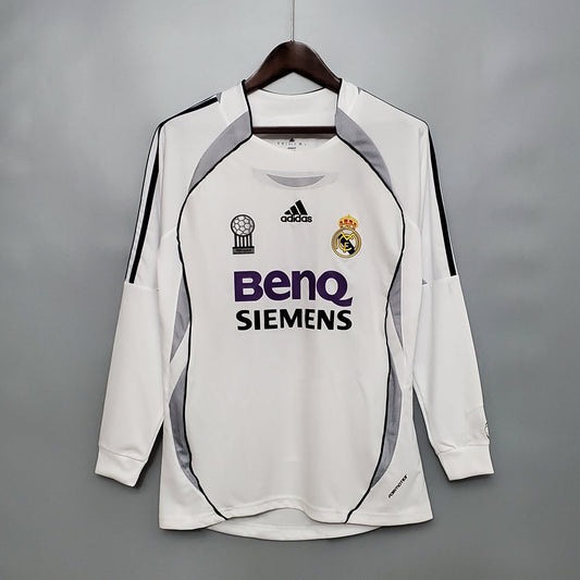 Camisa Manga Longa Real Madrid 06/07 Adidas