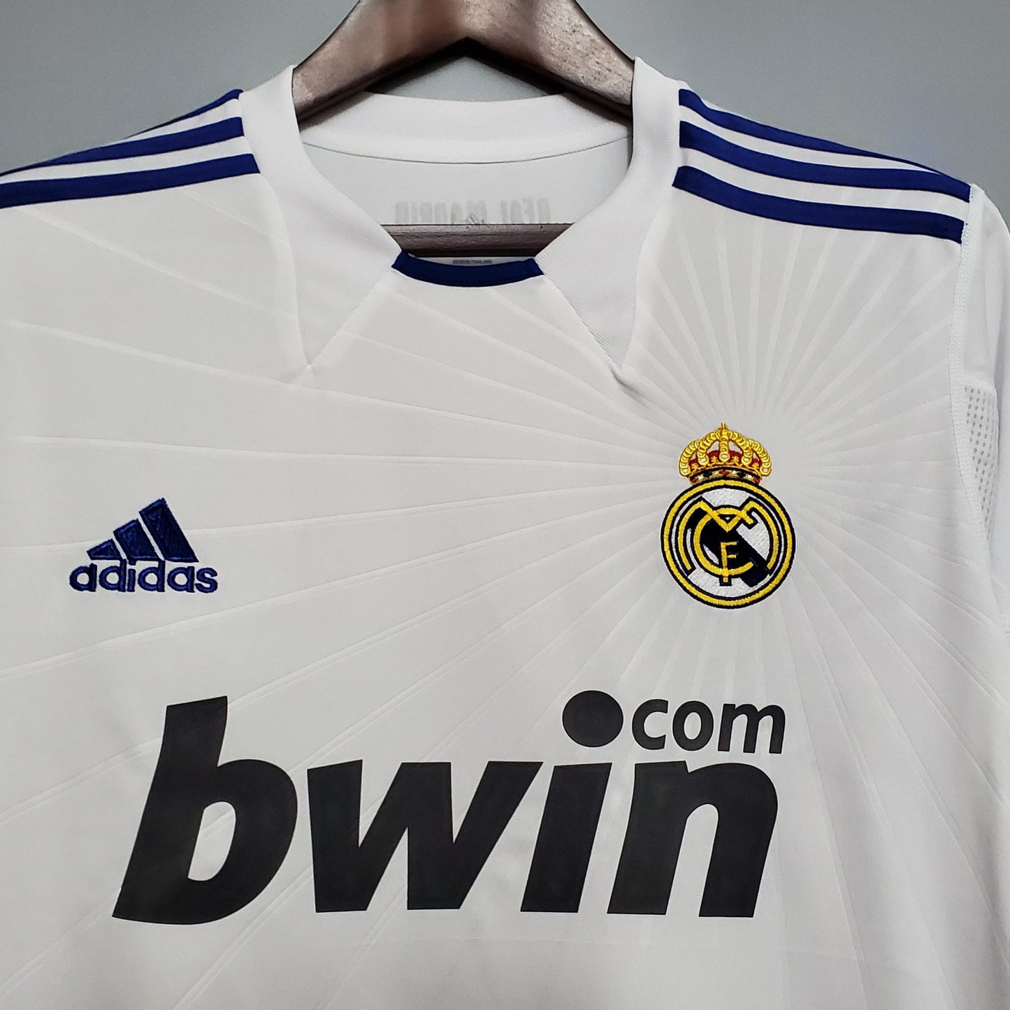 Camisa Manga Longa Real Madrid 10/11 Adidas