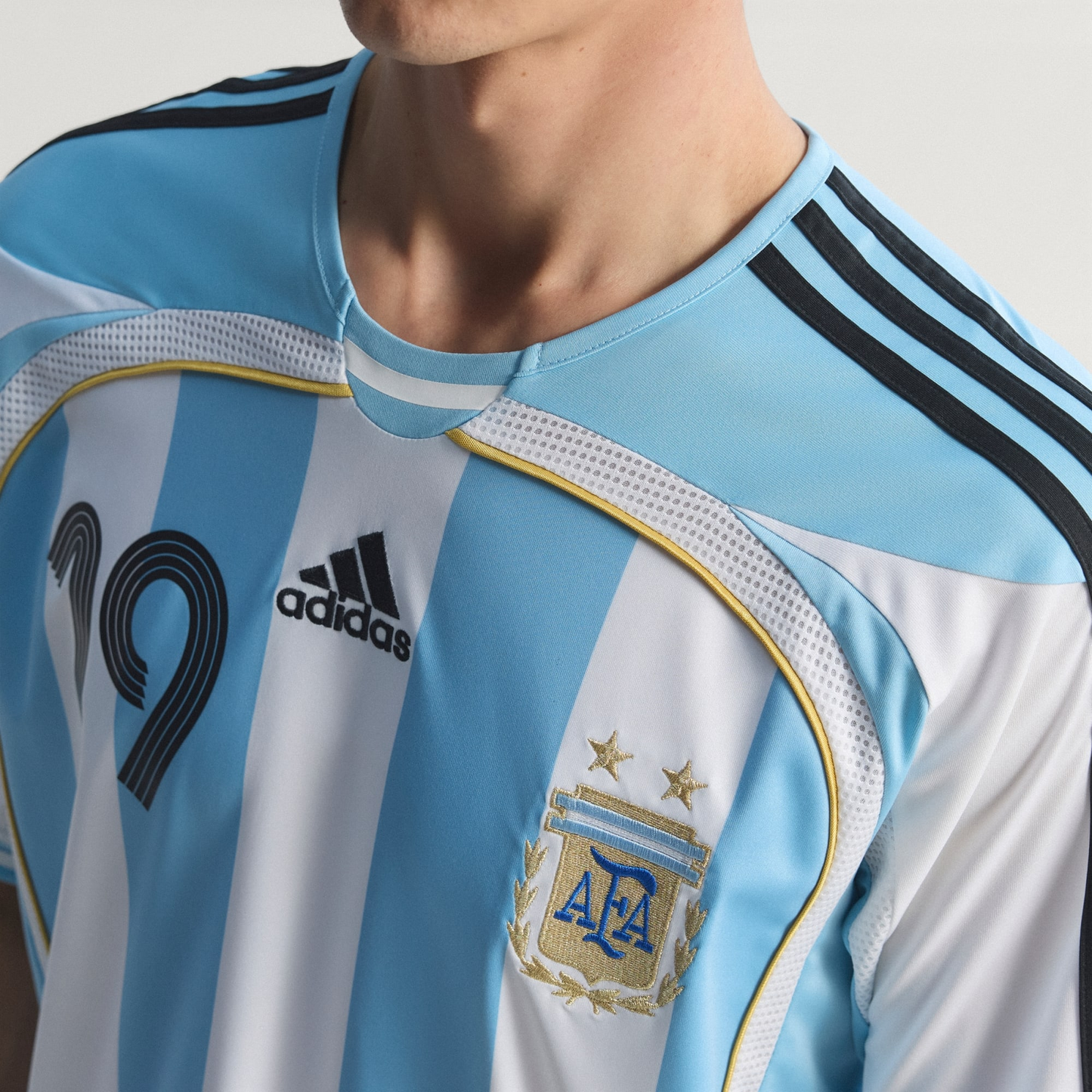 Camisa I Messi Argentina 2006 Retrô