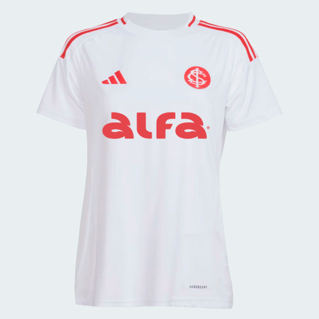 Camisa Feminina adidas Internacional 2025/26 II Torcedor Com Patrocínios