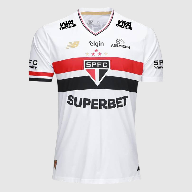 Camisa New Balance São Paulo 2025/26 I Torcedor