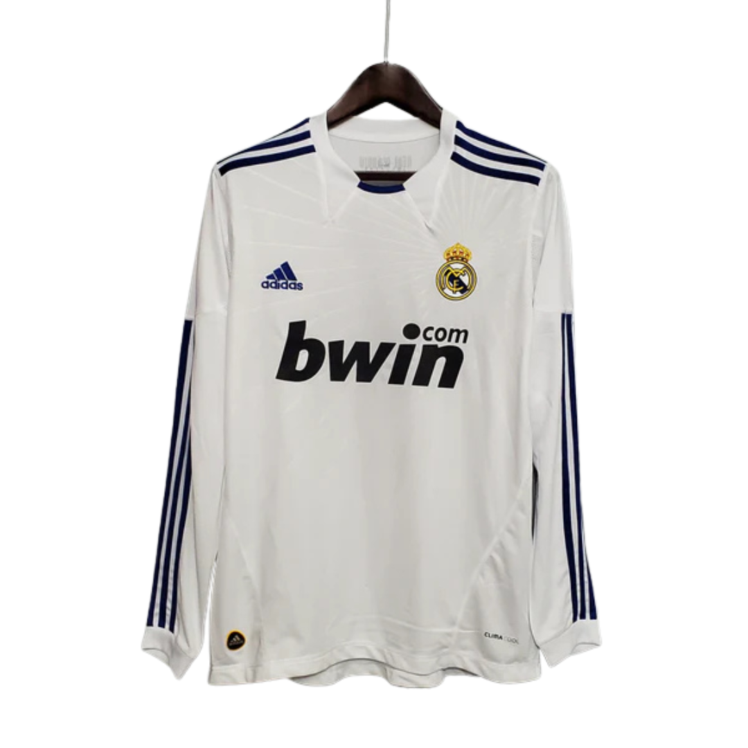 Camisa Manga Longa Real Madrid 10/11 Adidas
