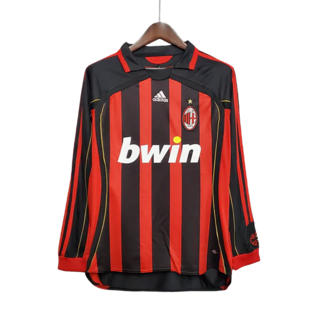 Camisa Manga Longa Milan 06/07 Adidas