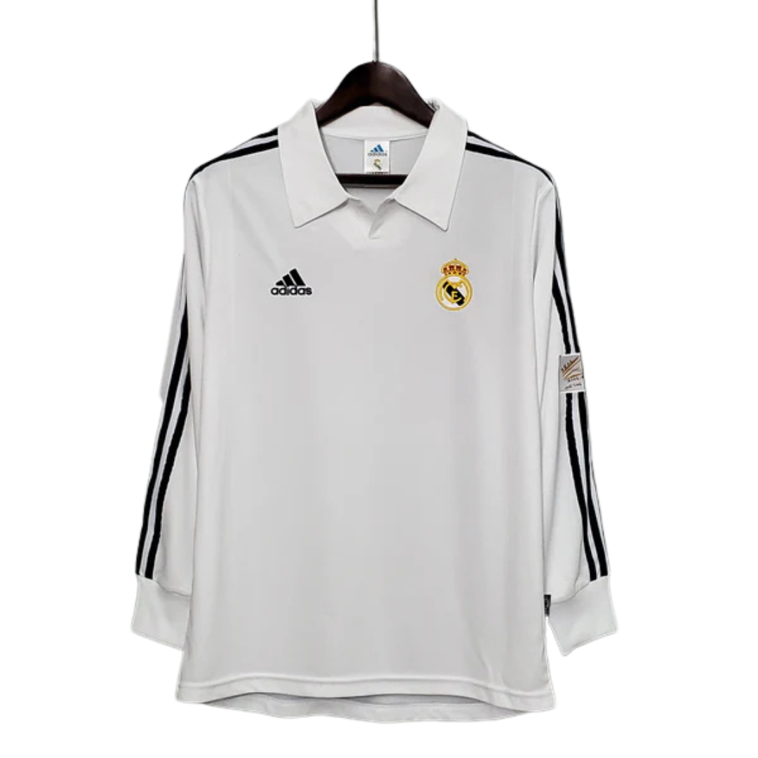 Camisa Manga Longa Real Madrid 2002 Adidas