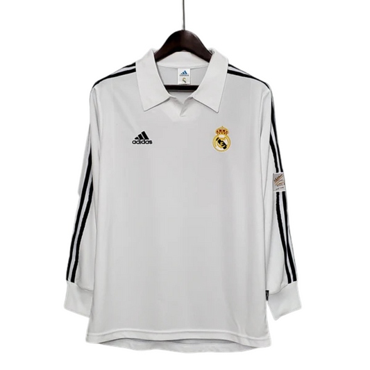 Camisa Manga Longa Real Madrid 2002 Adidas