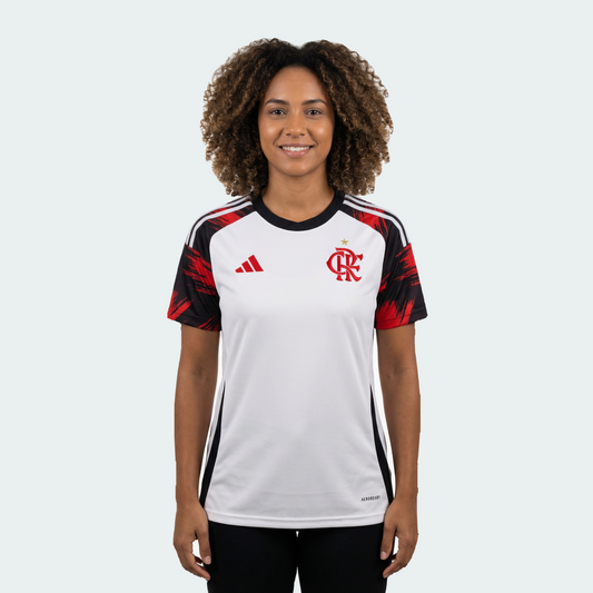 Camisa Feminina Adidas Flamengo 2025/26 II Torcedor