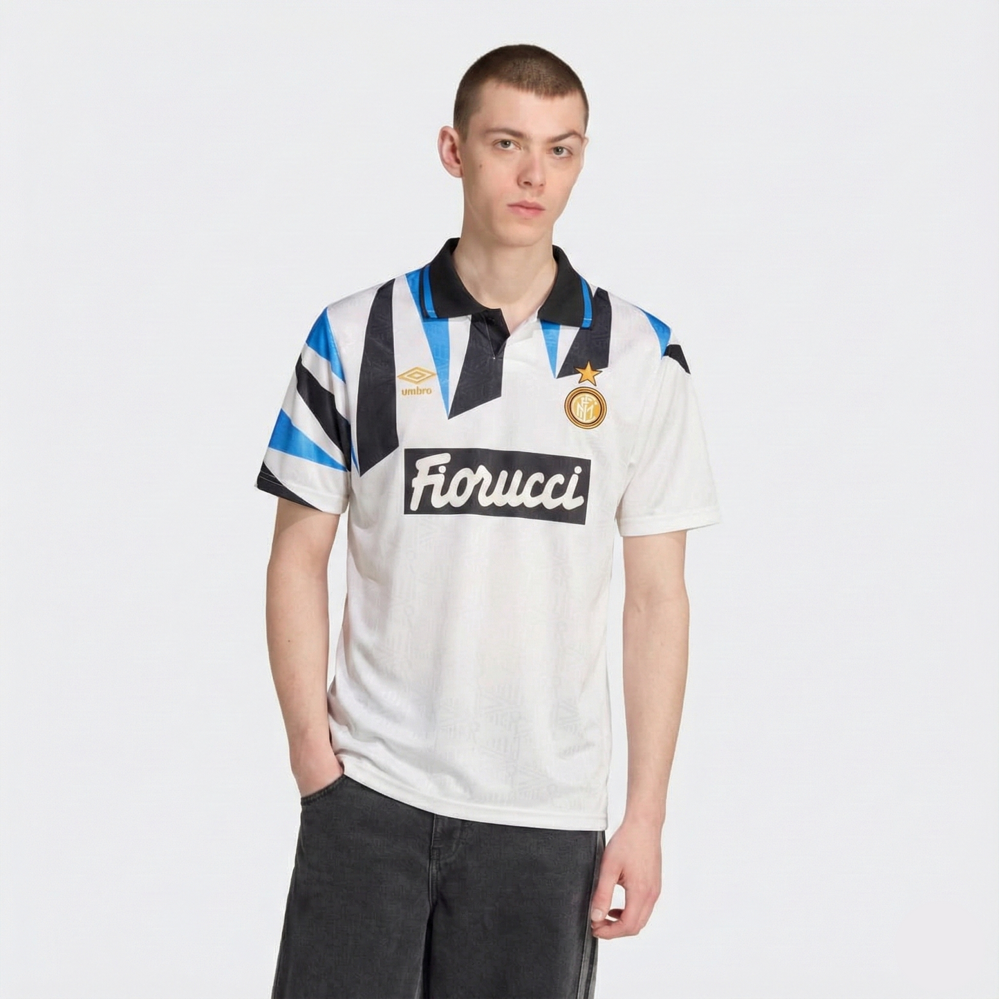 Camisa Inter de Milão Reserva 92/93 Retro